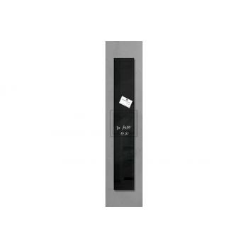 Sigel Glas-Magnetboard Artverum 120 x 780 x 15 mm schwarz