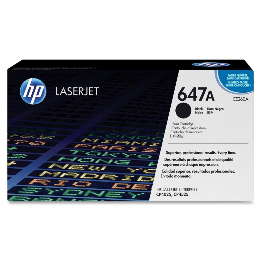 HP 647A Toner black Color LaserJet CP 4025/4525