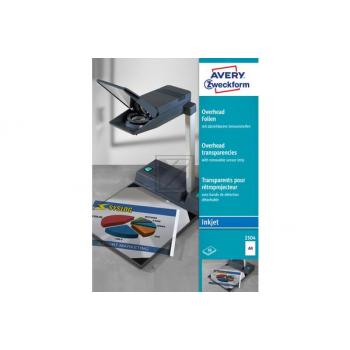 AZ Inkjetfolie 2504 A4 klar  Inh.50