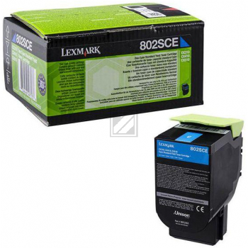 LEXMARK Toner cyan CX 310DN Projekt
