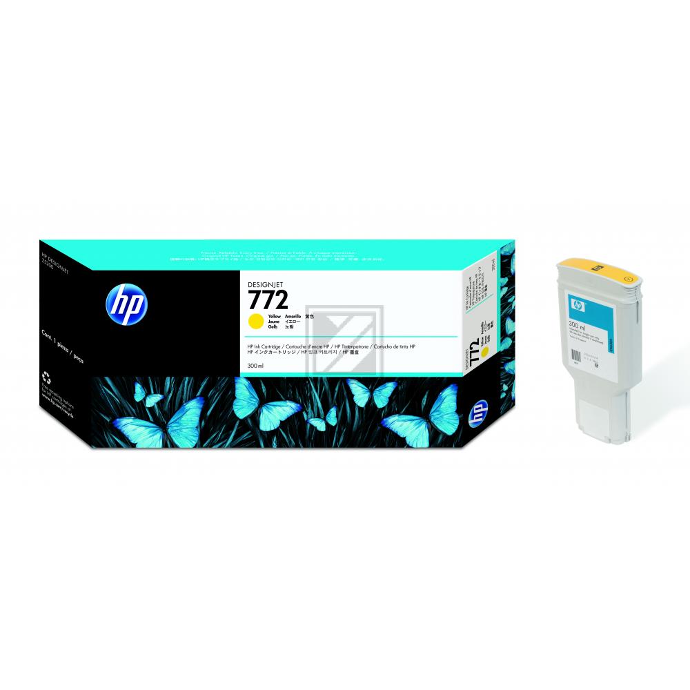 HP 772 Tinte yellow