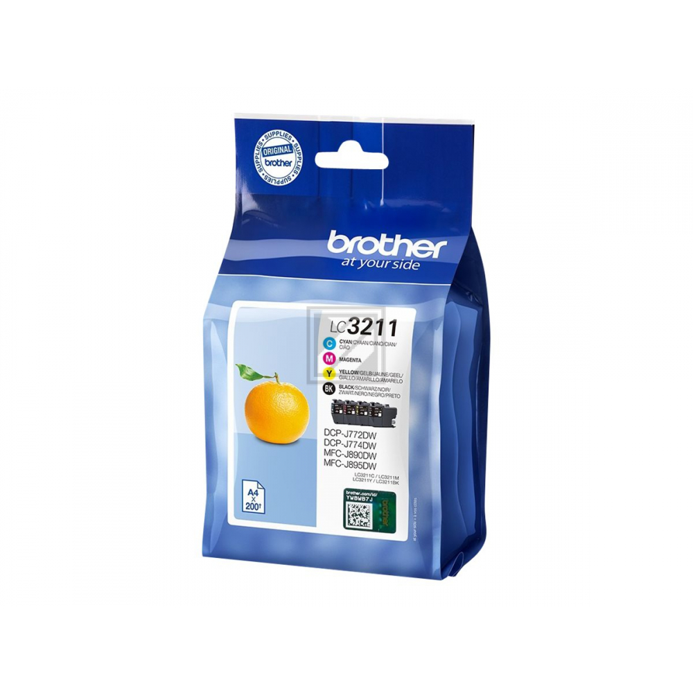Brother Tinte Multipack (4) C/M/Y/K