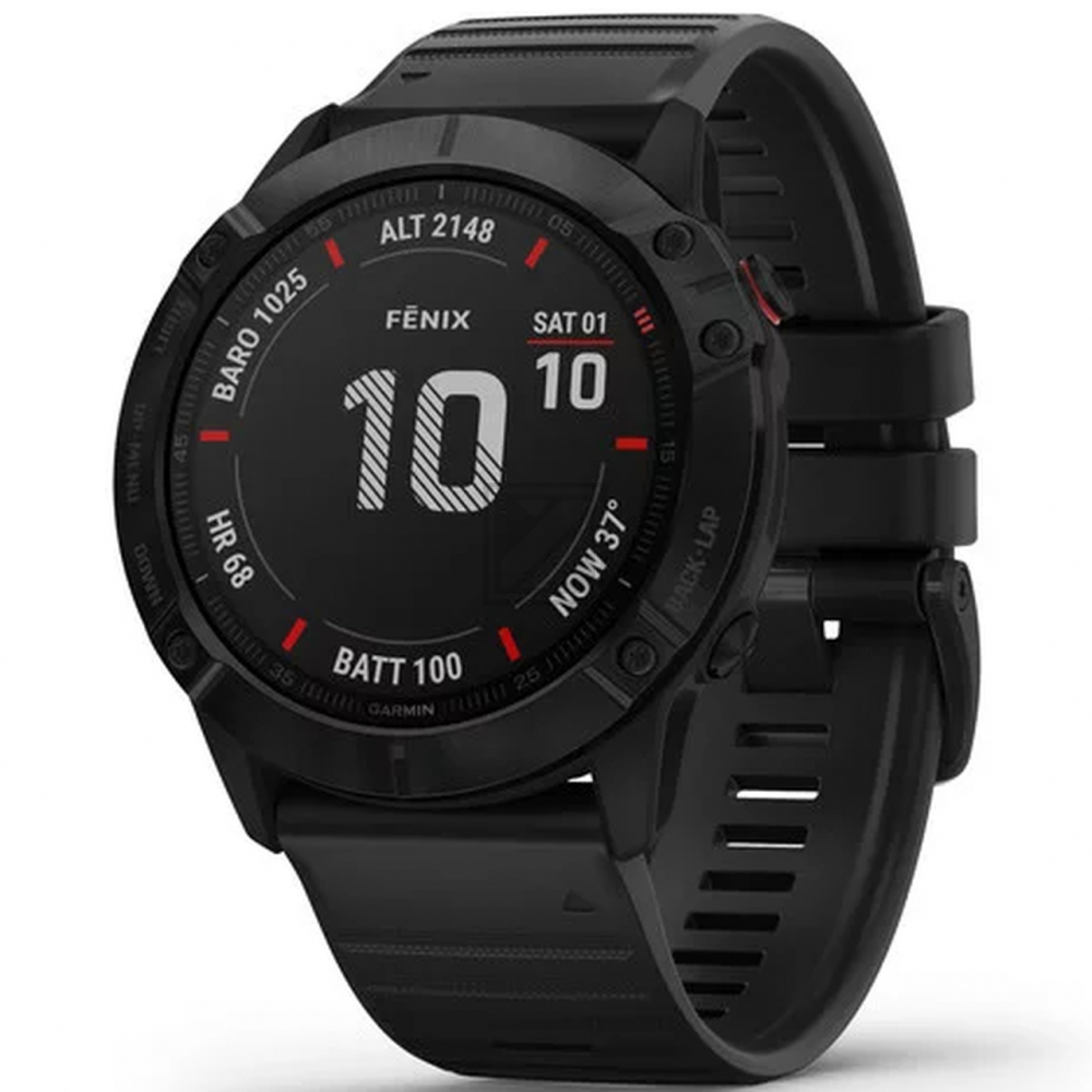 Garmin fenix 6X PRO GPS-Multisport-Smartwatch schwarz