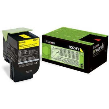 LEX Toner yellow return CX410