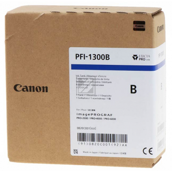 Canon Tinte blau PFI-1300B