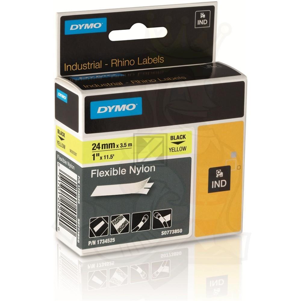 Dymo Rhino ID1 flexibles Nylonband 24 mm/3,5 m