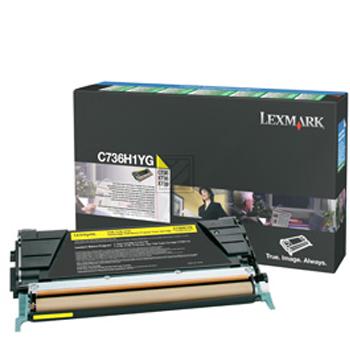 LEX Toner yellow return HC C 736 Dn/Dtn