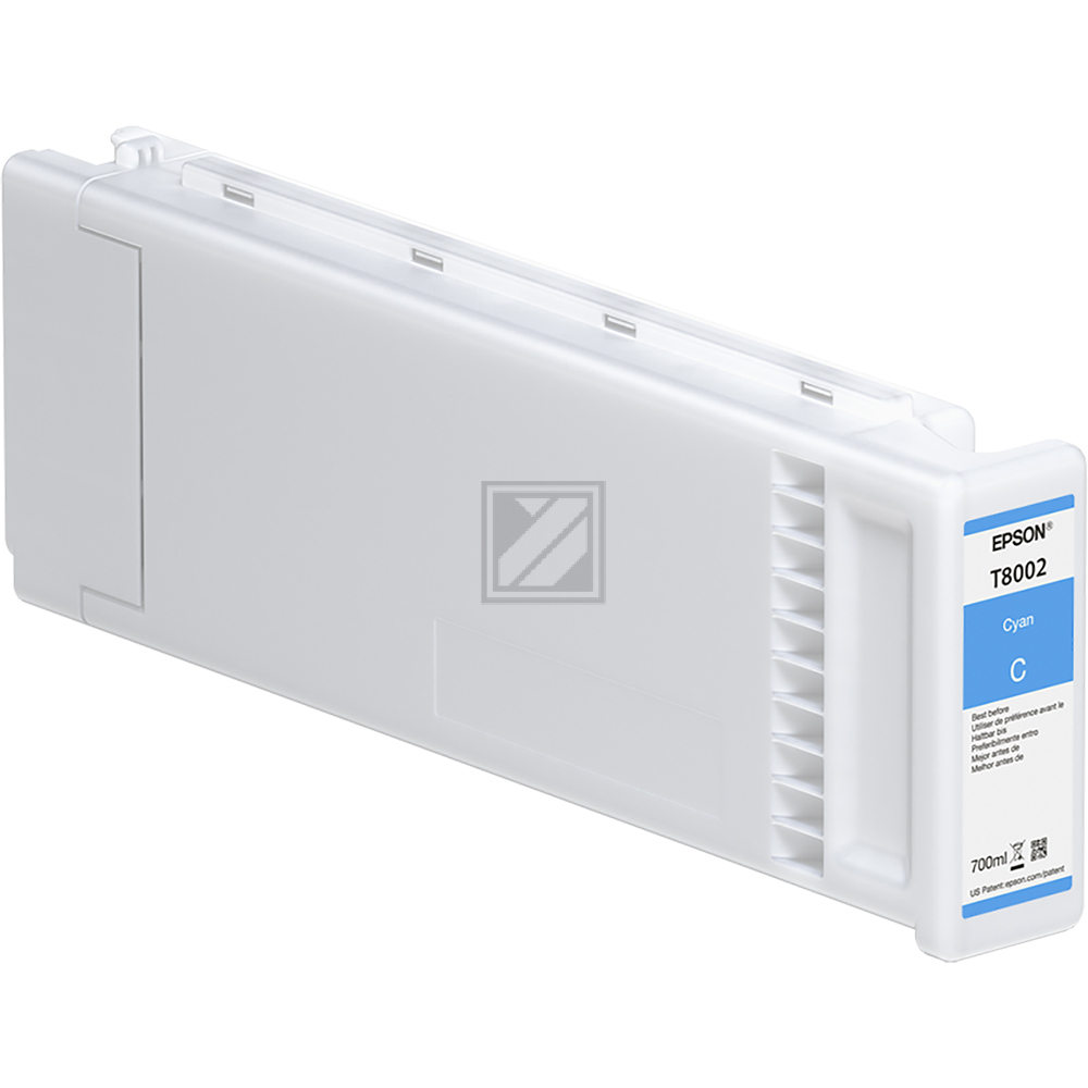 Epson UltraChrome DS Tinte cyan T8002