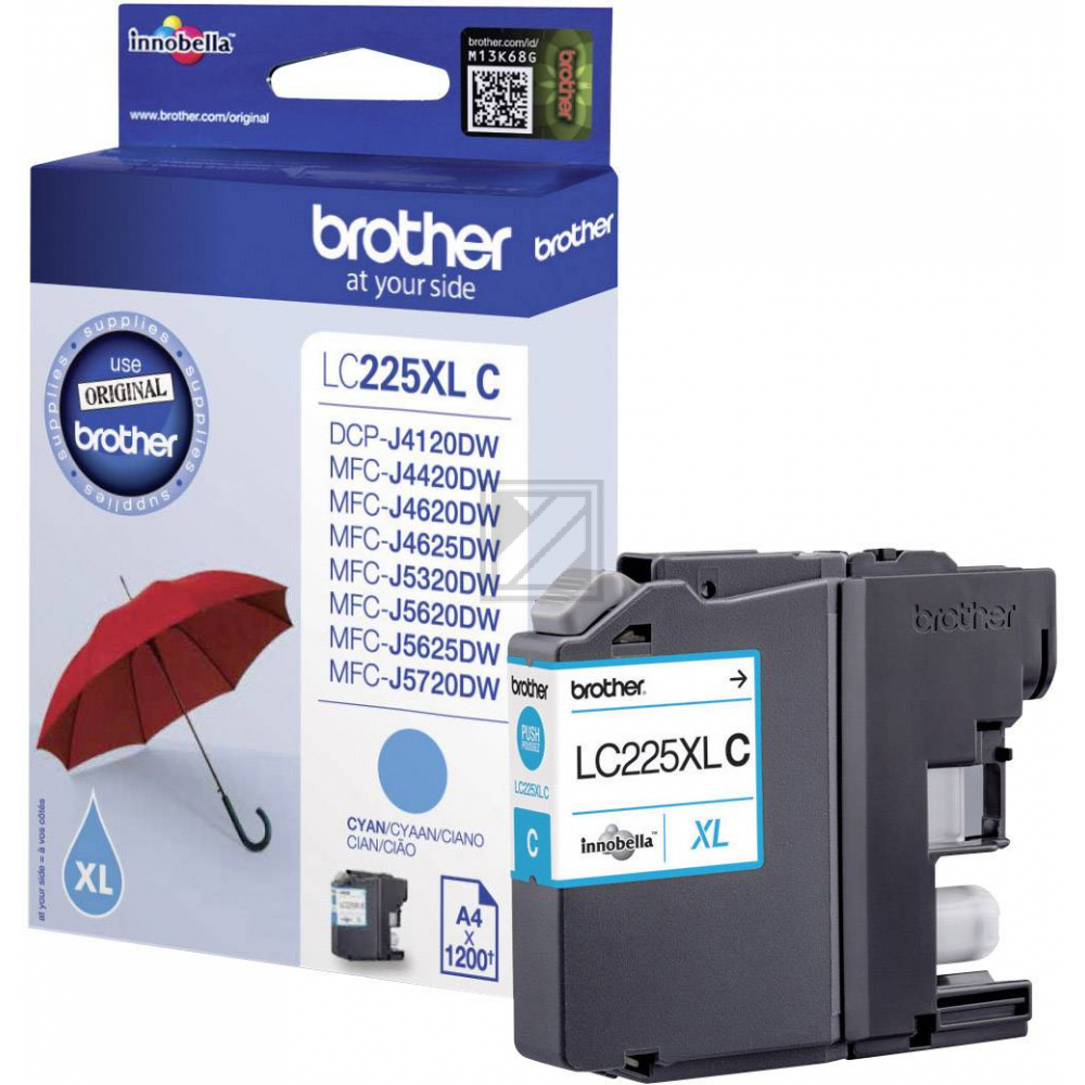Brother Tinte cyan XL MFC-J 4420DW/4620DW