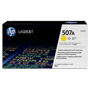 HP 507A Toner yellow LaserJet EP 500 color M 551