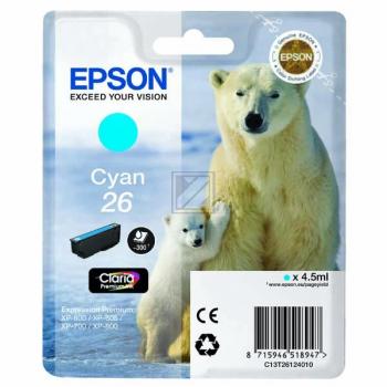 EPSON Tinte cyan XP 600