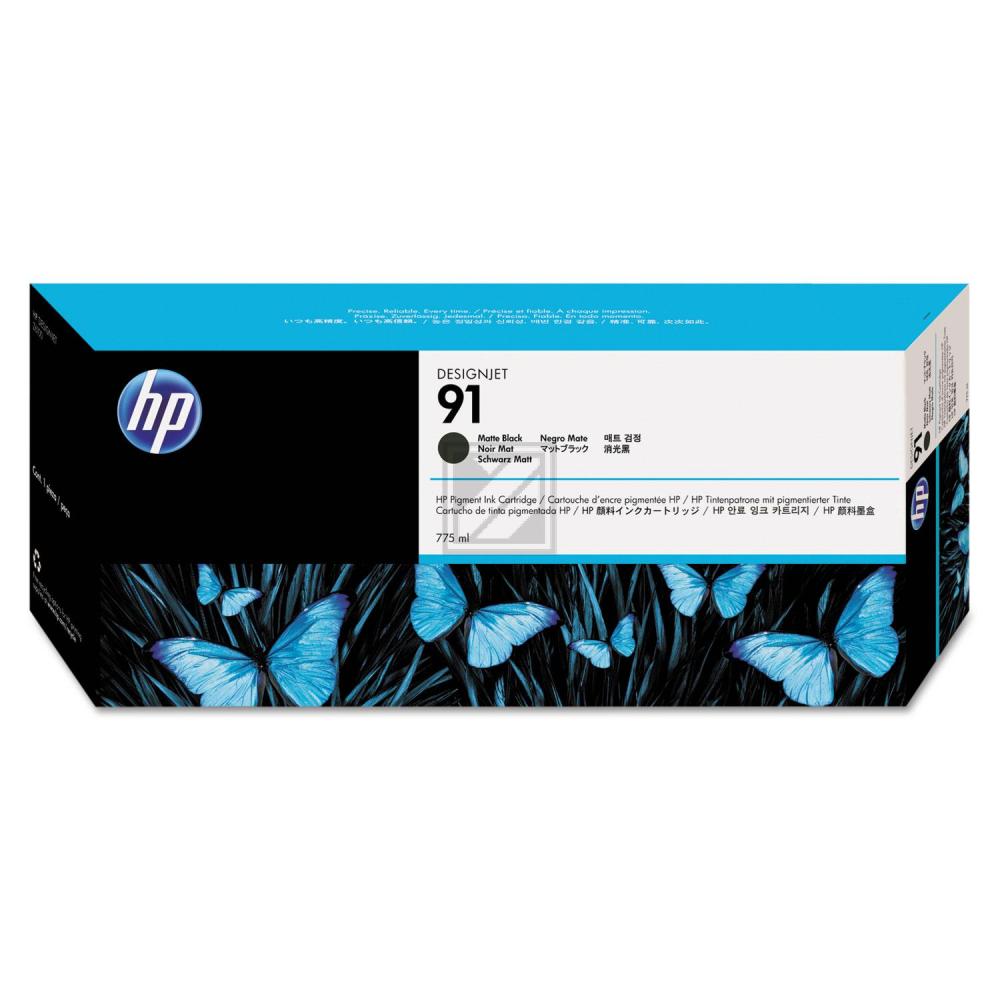 HP 91 Tinte matt Bk Pigm Designjet Z 6100