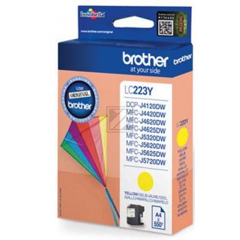 Brother Tinte gelb