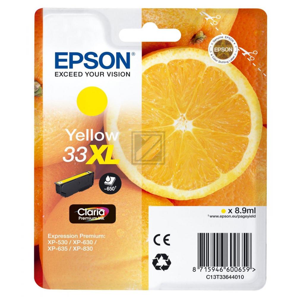 Epson Tinte yellow HC T3364
