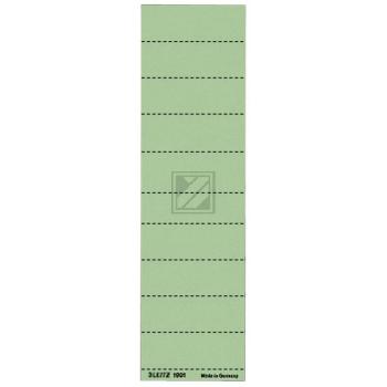 Leitz Beschriftungsschilder grün Inh.100 60 x 21 mm 120 g/qm für