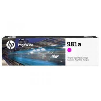 HP 981A Tinte magenta PageWide Enterprise Color 556dn