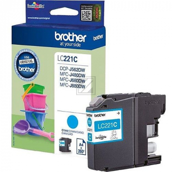 Brother Tinte cyan DCP-J562DW/ MFC-J11X0