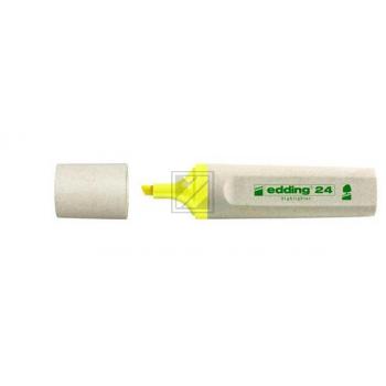 edding 24 Textmarker EcoLine gelb Keilspitze 2-5 mm