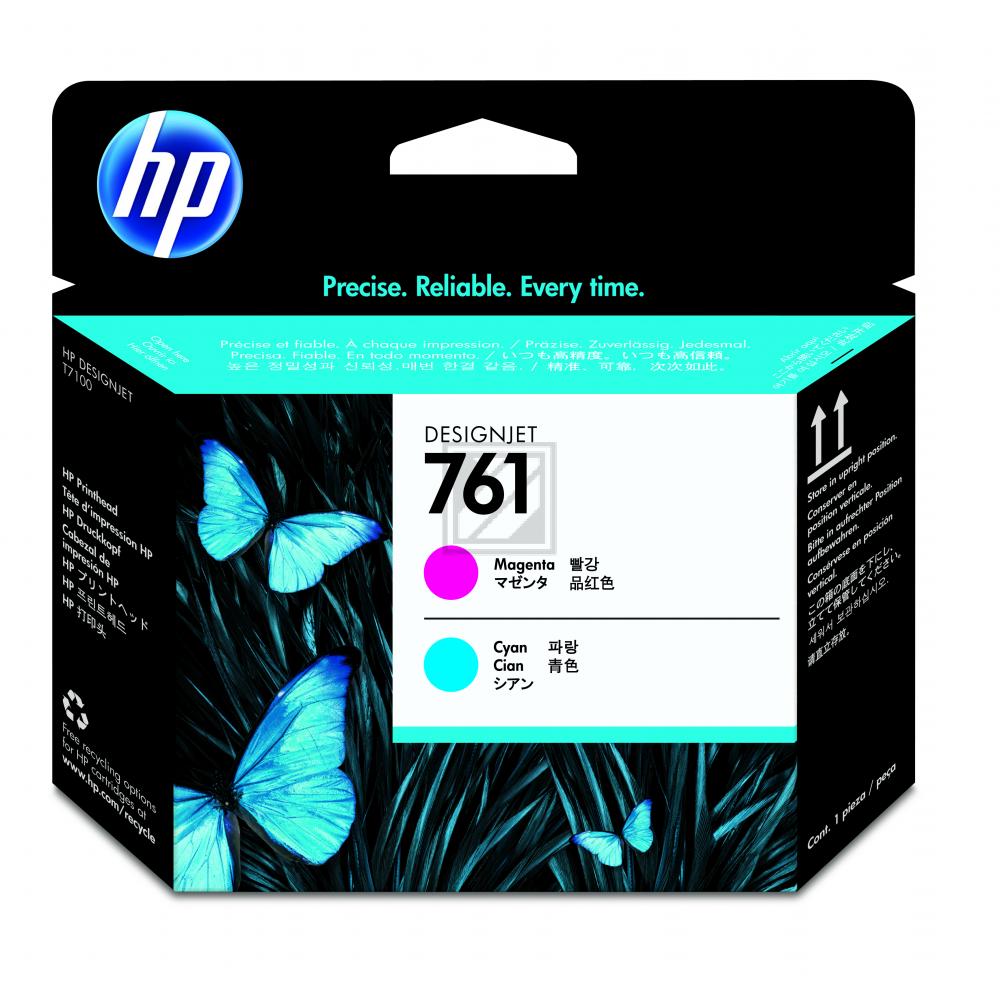 HP 761 Druckkopf cy/Ma Desingjet T 7100 cyan/magenta