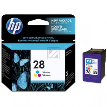 HP Tinte cyan/gelb/magenta 28