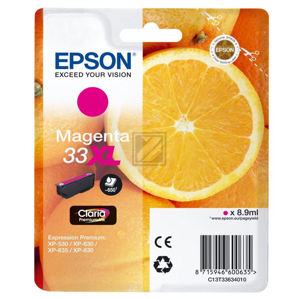 Epson T3363 Tinte magenta HC