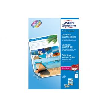 AZ Fotopapier 2798 Premium color Laser A4 weiß Inh.100