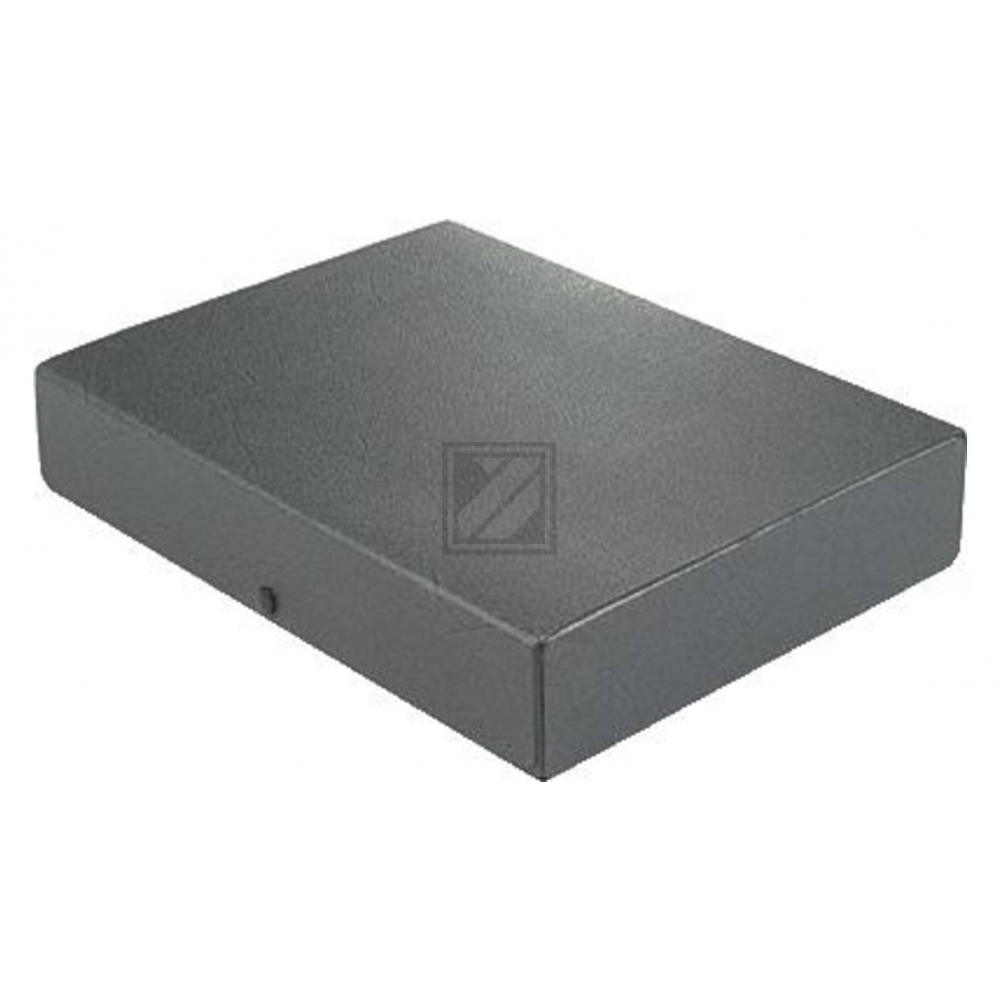 Elba Dokumentenbox schwarz Hartpappe Inh.580 Blatt