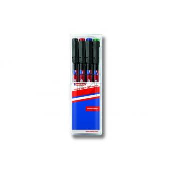 edding 142 M OHP-Marker Etui sortiert Rundspitze 1 mm permanent