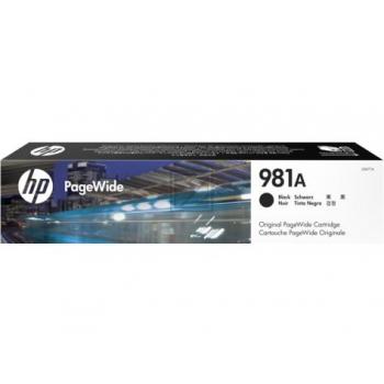 HP 981A Tinte black PageWide Enterprise Color 556dn