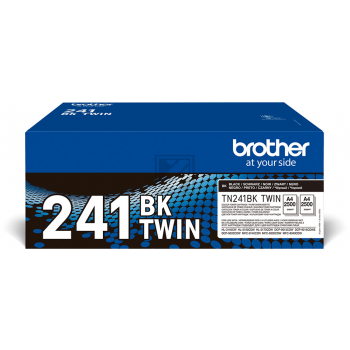 BROTHER Toner HY Twin Pack schwarz TN-241BK HL-3140/3170 2x2500 Sei
