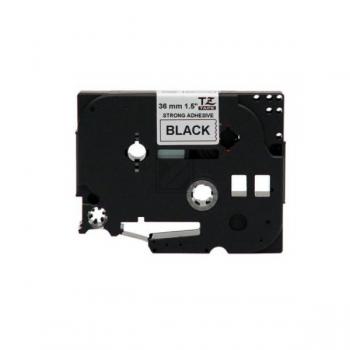 Brother P-Touch 36 mm W-Blk white-black 8 m laminiert extra stark
