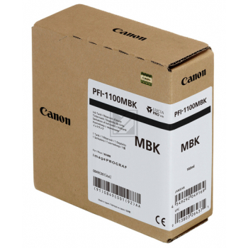 Canon Tinte schwarz matt PFI-1100MBK
