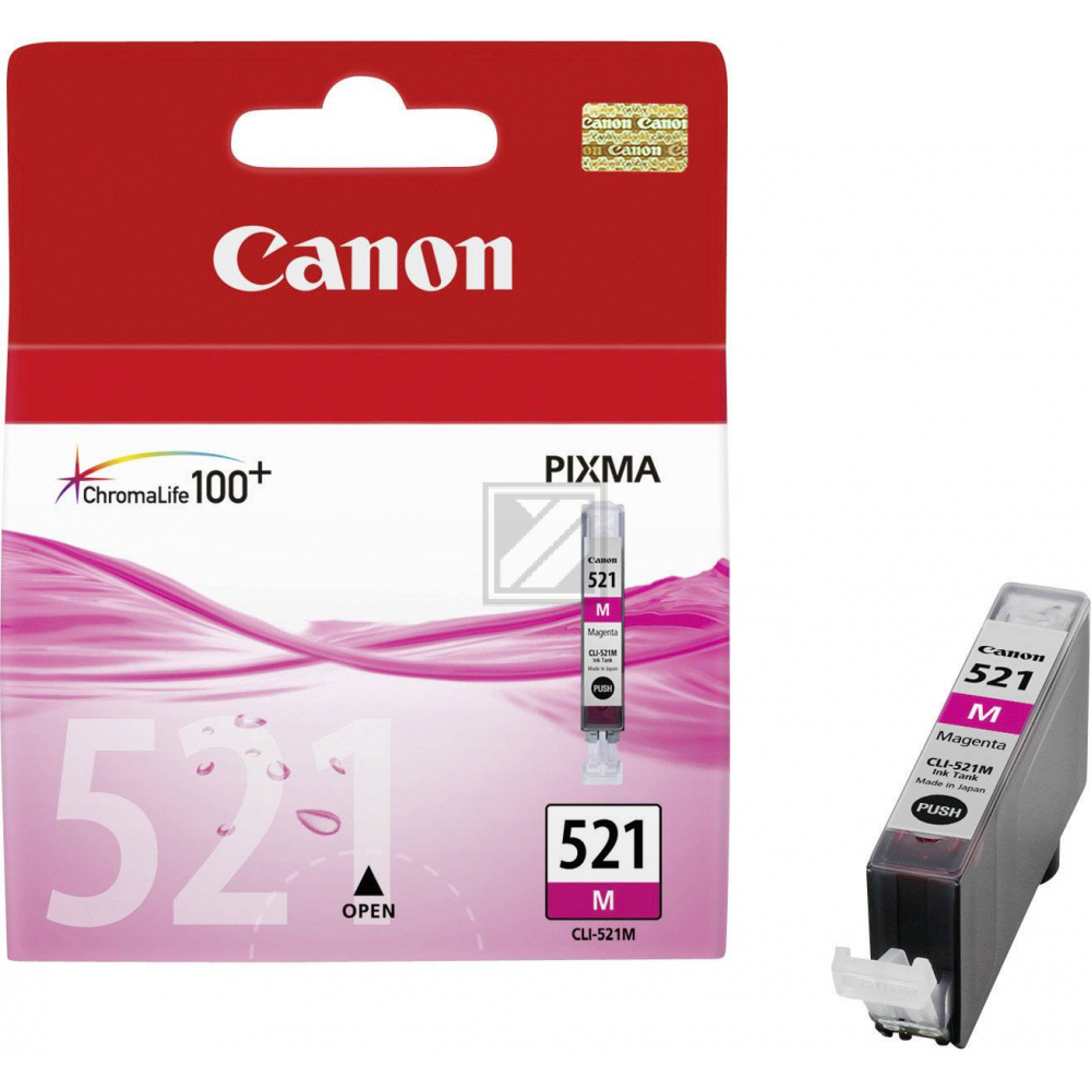 Canon 521 Tinte magenta IP 3600/4600 MP 540/620/630/980