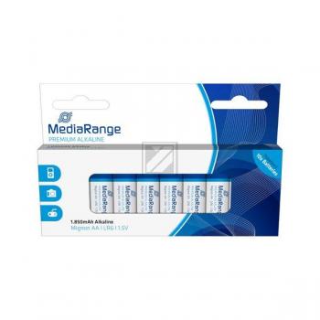Mediarange Alkaline Batterie AA LR6 1,5 V Inh. 10