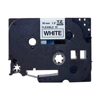 Brother P-Touch 36 mm W-Blk white-black 8 m laminiert flexibel
