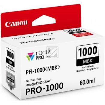 Canon PFI-1000 Tinte blackmatt imagePROGRAF PRO-1000