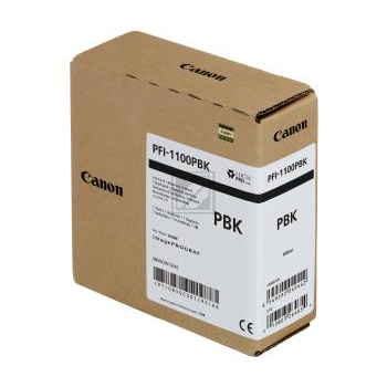 Canon Tinte photo schwarz PFI-1100PBK