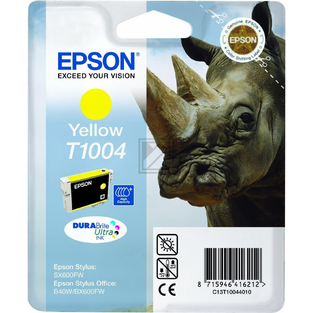 EPSON Tinte yellow Retail Pack Stylus Office B 40W/ BX 600FW
