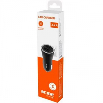 ACME CH104 2 PORT 3.4A schwarz