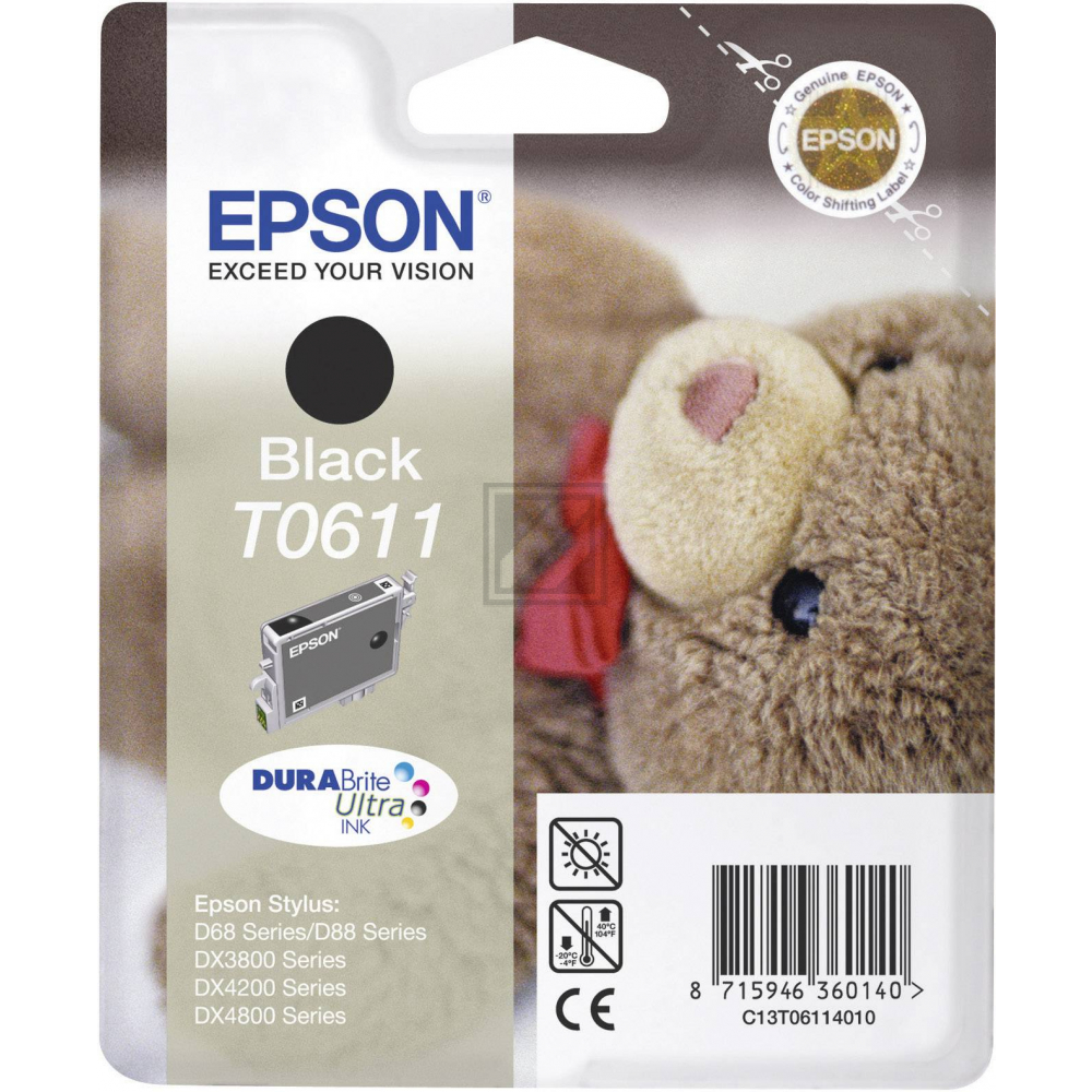 EPSON Tinte black DX 3800/3850/4200/4250/4800/4850