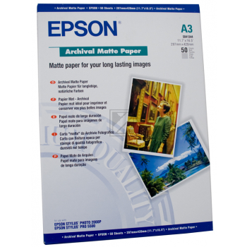 EPSON Papier A3 192 g/qm heavyweight matt