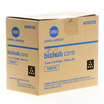 Kon/Min TNP-51K Toner black Bizhub C 3110