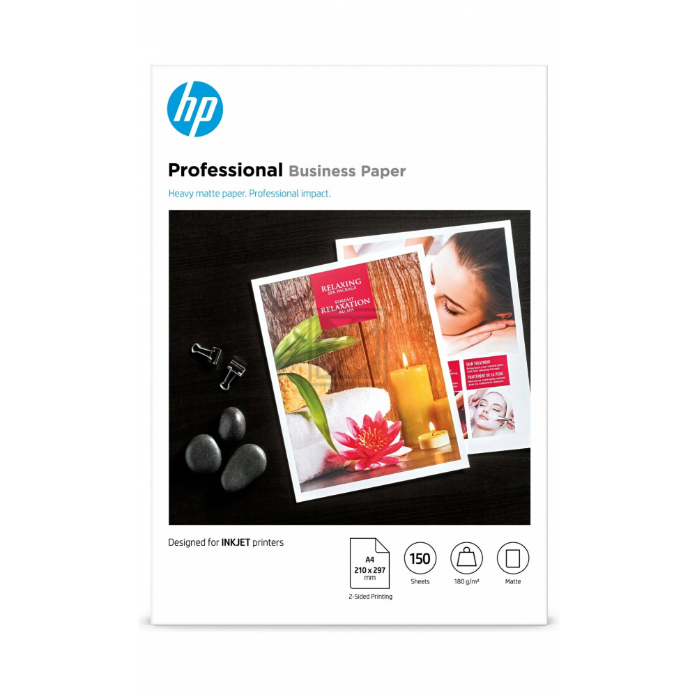 7MV79A HP PROFESSIONAL IJ A4 PAPIER 150Blatt 180gr matt FSC