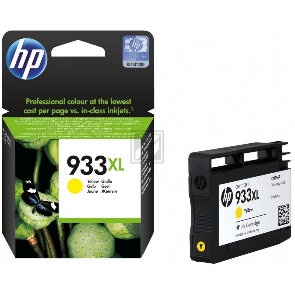 HP 933XL Tinte yellow HC OfficeJet 6600/6700