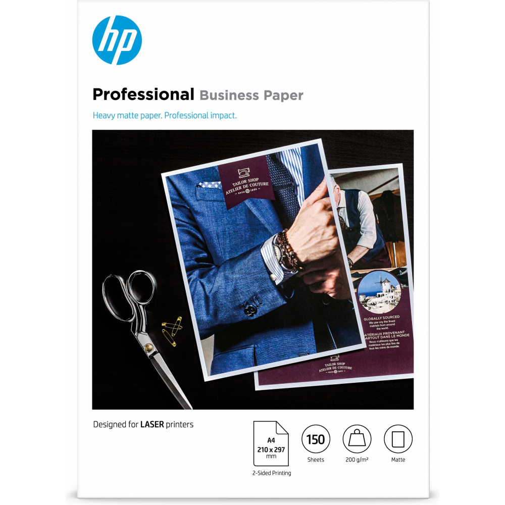 7MV80A HP PROFESSIONAL LJ A4 PAPIER 150Blatt 200gr matt FSC