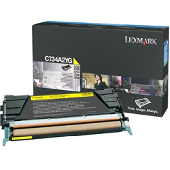 LEX Toner yellow C 734 Dn/Dtn/Dw/N / x 734 De