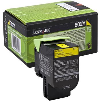LEX Toner yellow return CX410
