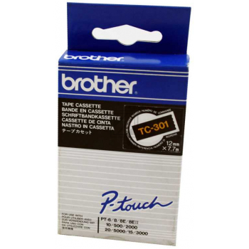 Brother P-Touch 12 mm Blk-G black-gold 7,7 m laminiert