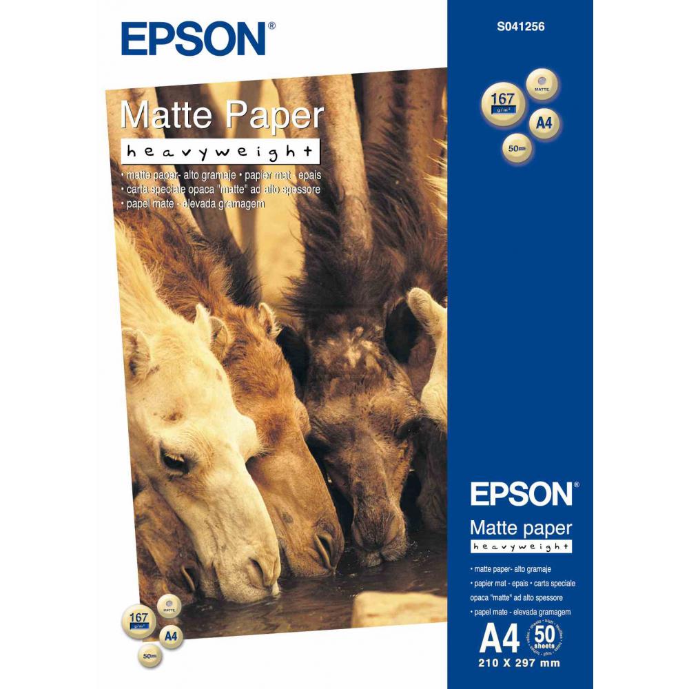 EPSON Photo Papier A4 167 g/qm matt Inkjet hellweiß