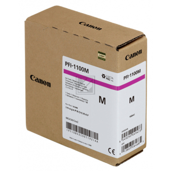Canon Tinte magenta PFI-1100M